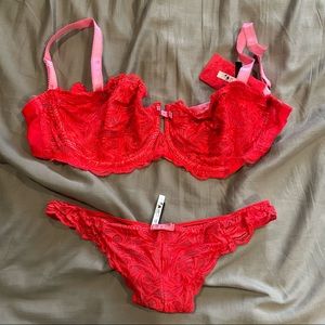 Unlined lingerie set